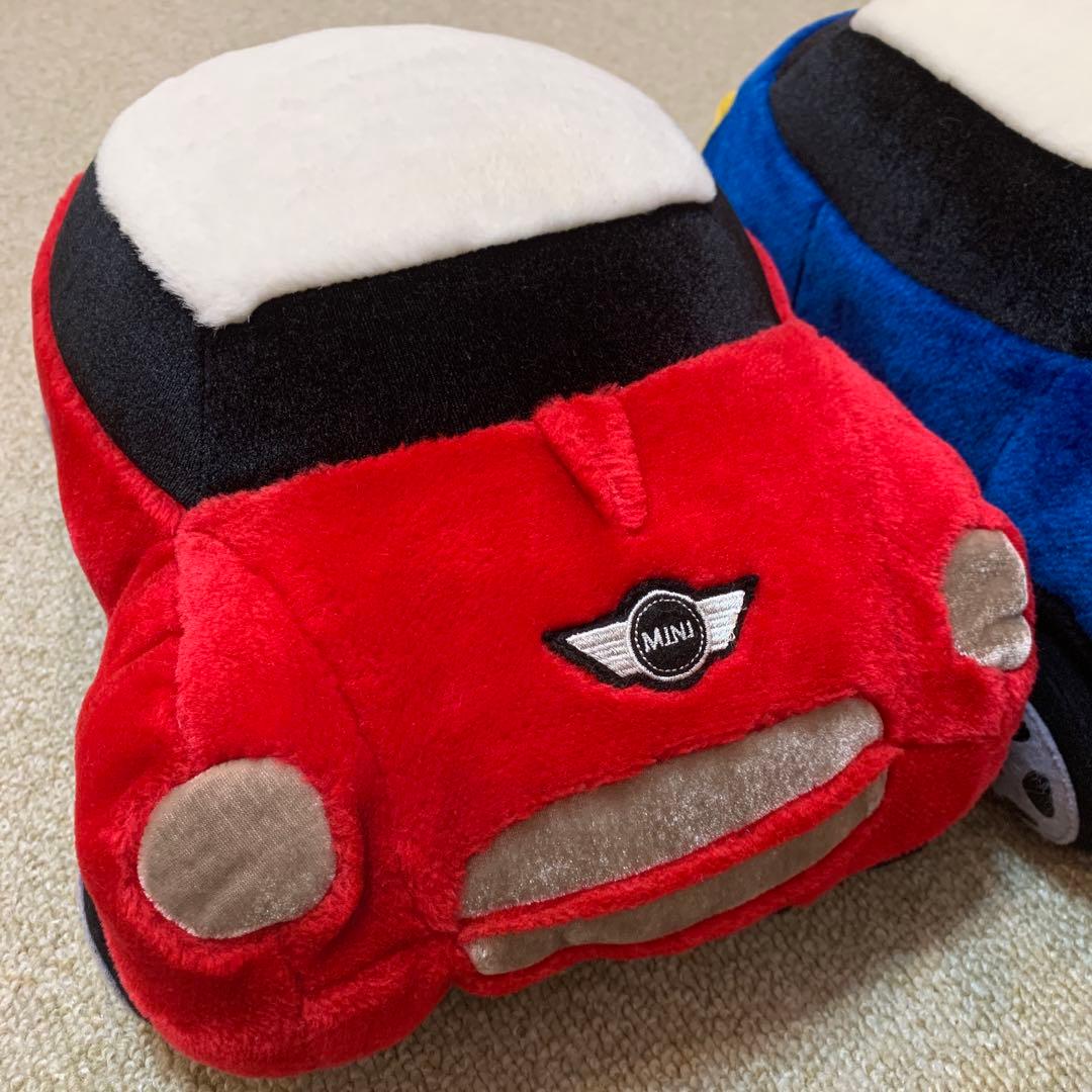 【MINI】ミニクーパー ぬいぐるみ クッション 2個セット