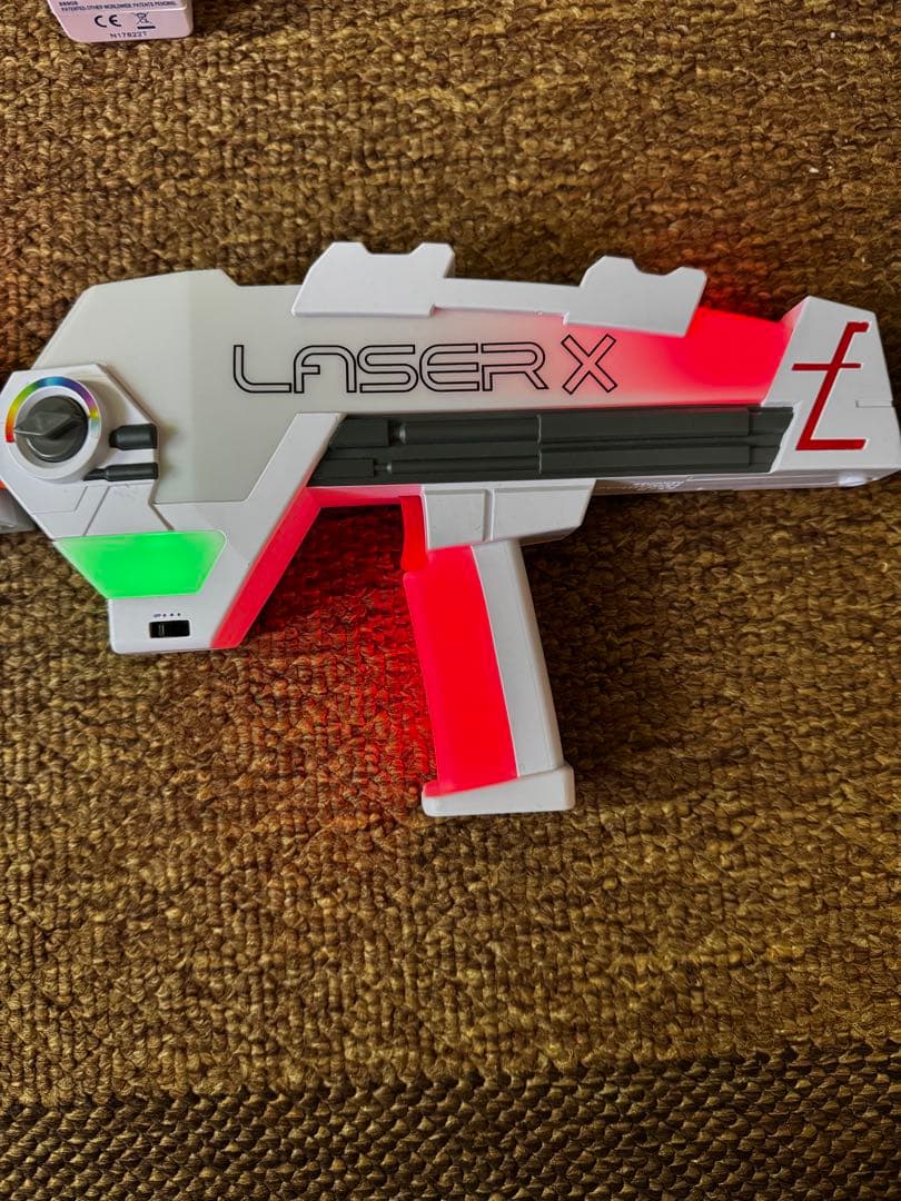 Laser X 8個セット レーザーブラスター シューティング ガン