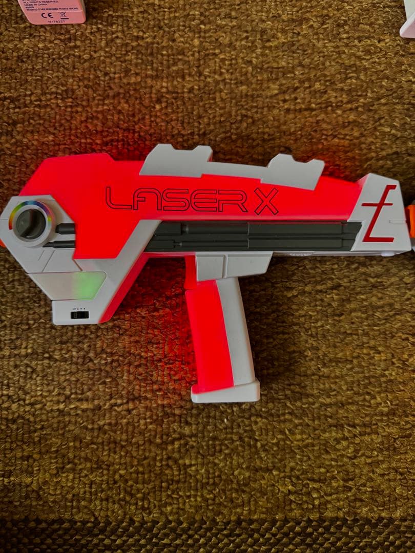 Laser X 8個セット レーザーブラスター シューティング ガン