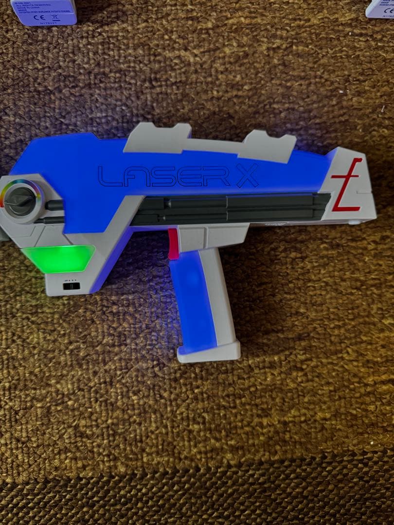 Laser X 8個セット レーザーブラスター シューティング ガン