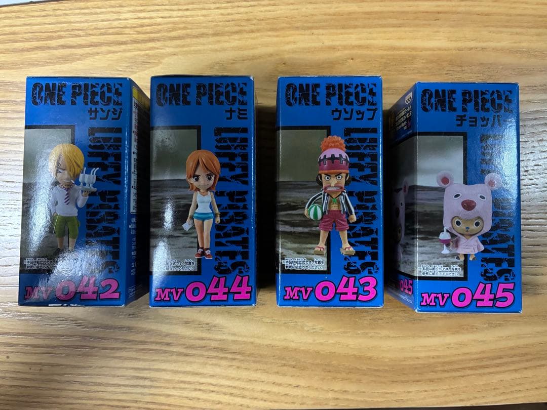 ワンピース ワールドコレクタブル　フィギュアMV042 043 044 045