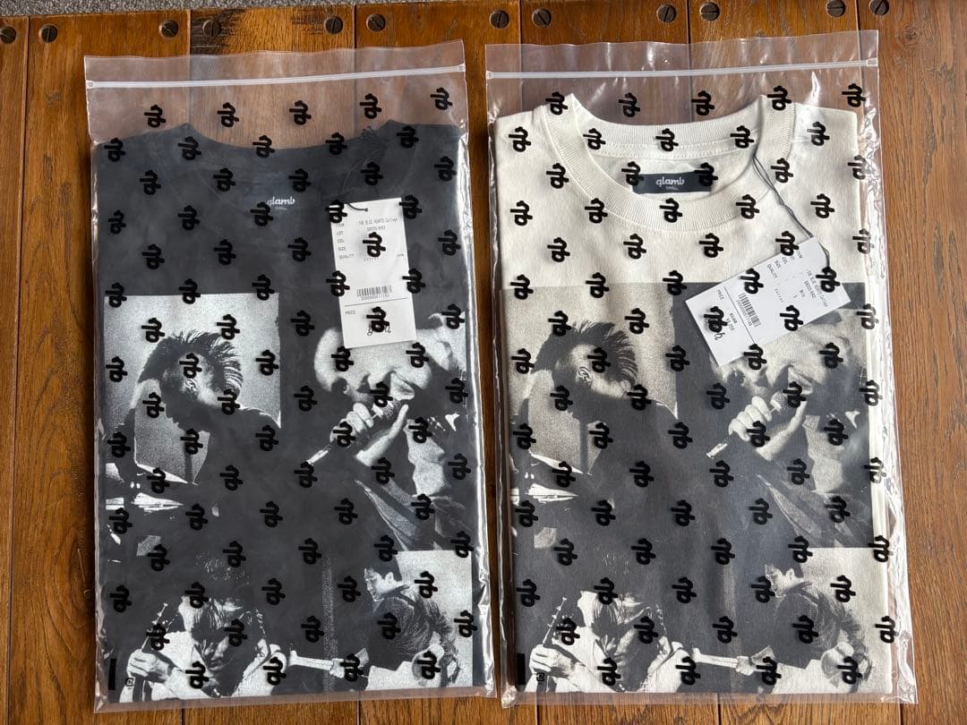 【激レア】ザ・ブルーハーツ コラージュＴシャツ S 白黒セット　glamb
