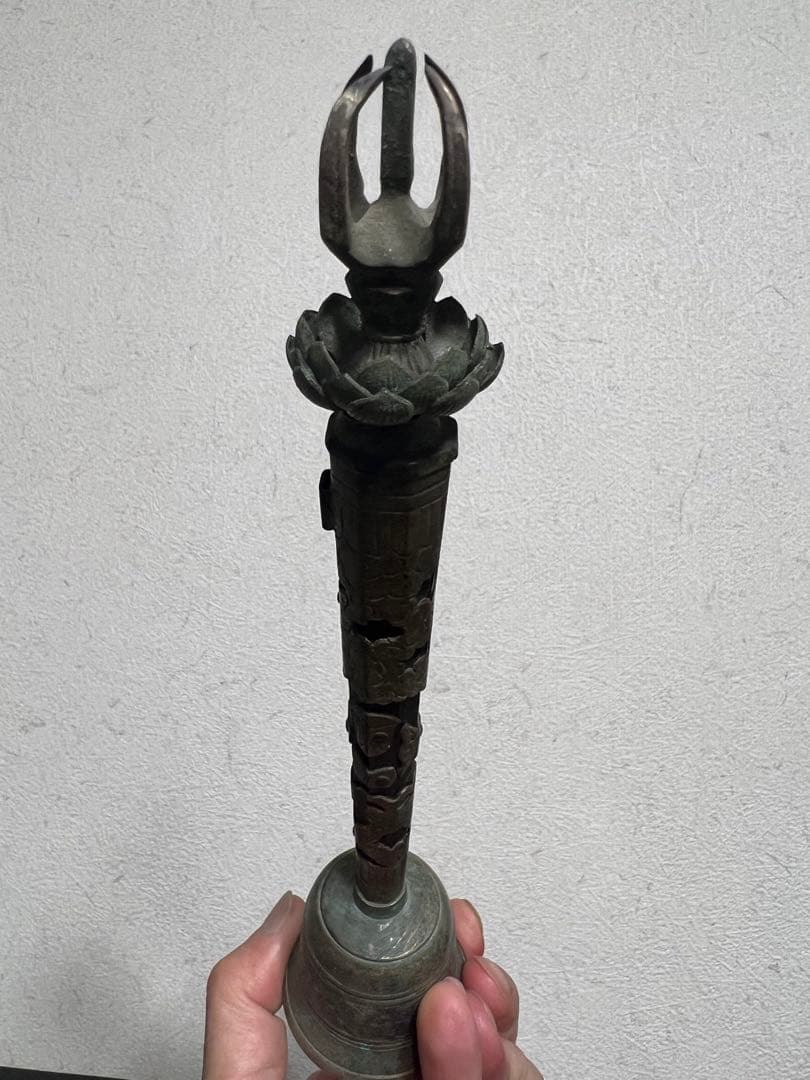 金剛鈴 持鈴 持鐘 五鈷杵 御詠歌 巡礼 密教法具 仏像 仏教美術 骨董 古