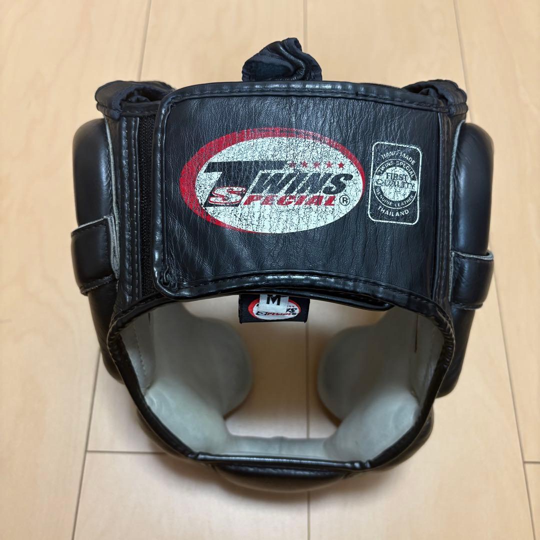 TWINS】ボクシング ヘッドギア ブラック （Mサイズ） - メルカリ