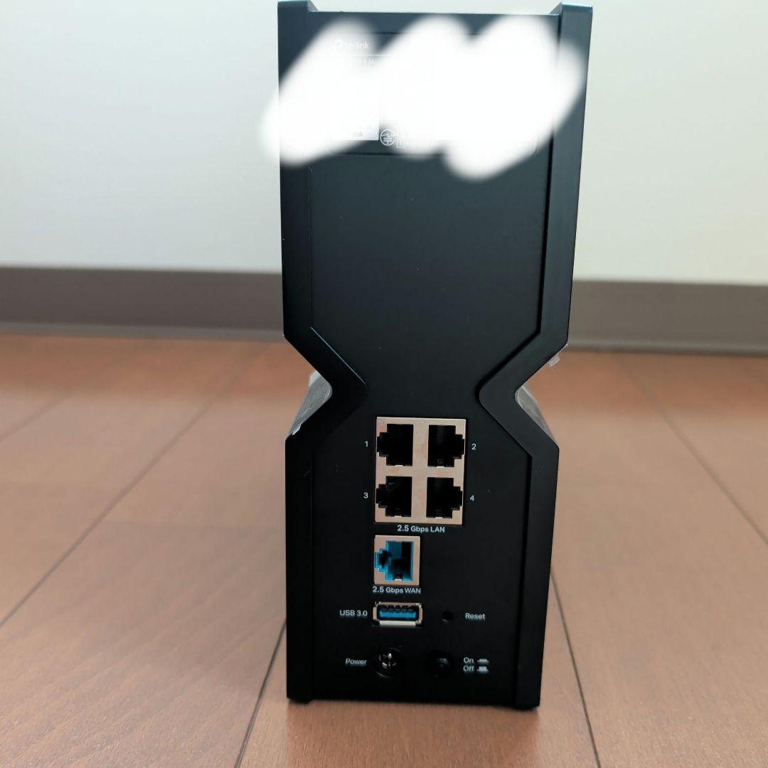 美品　TP-Link WiFi7 ルーター 2.5Gbps BE-550