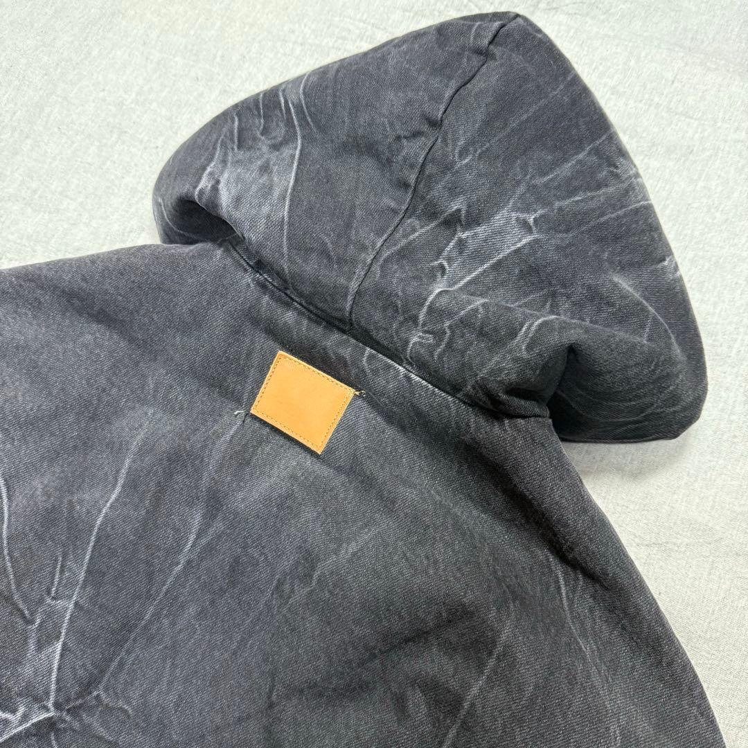 ZARA コントラストデニムジャケット アクティブジャケット M 短丈 裏ボア