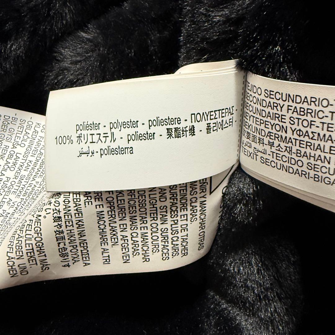 ZARA コントラストデニムジャケット アクティブジャケット M 短丈 裏ボア