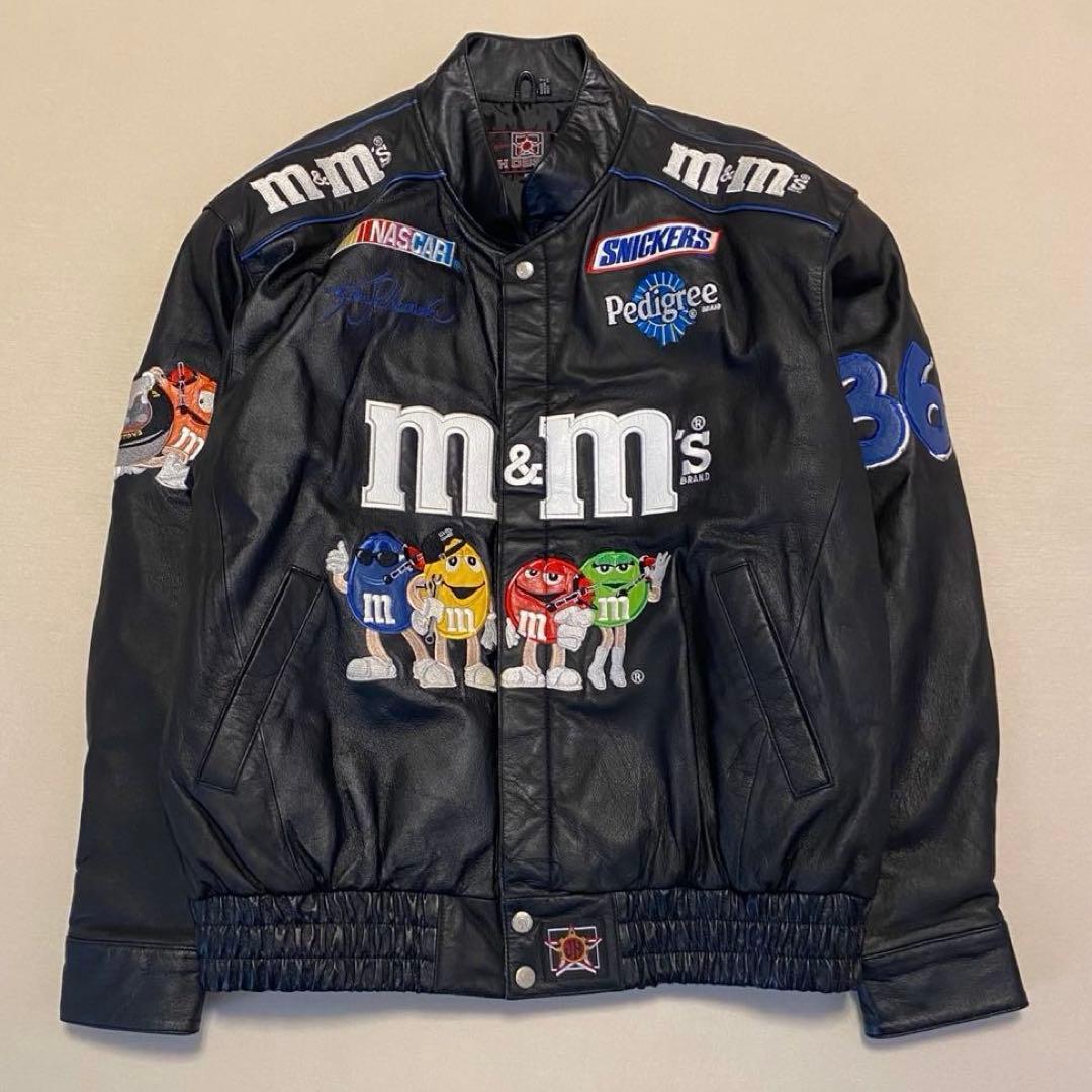 希少JH DESIGN m&m's オールレザー レーシングジャケット XL - メルカリ