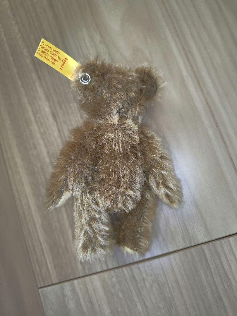 Steiff クマ型ぬいぐるみ 小型 タグ付き - メルカリ