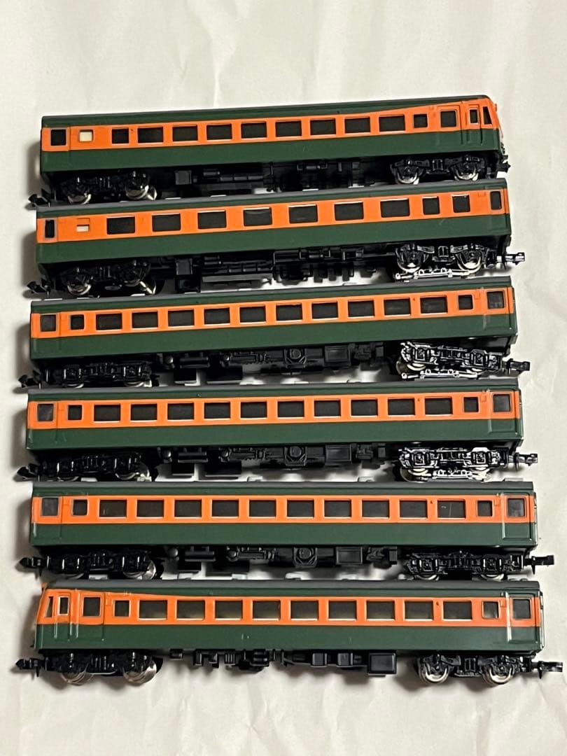 国鉄80系電車湘南色　6両　グリーンマックス