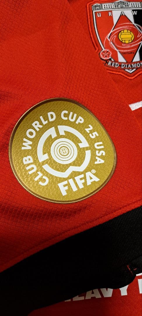 FCWCレプリカユニフォーム/1st】浦和レッズ Mサイズ (数量限定生産