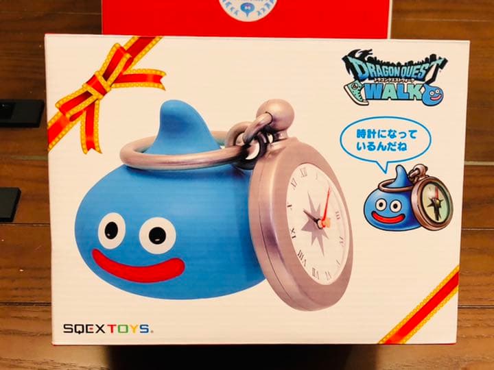レア♡ドラゴンクエスト35周年記念くじ スラミチ 時計付フィギュア