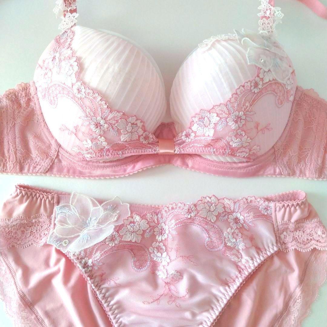 【新品】ワコール《パルファージュ》リボンブラ D75/L