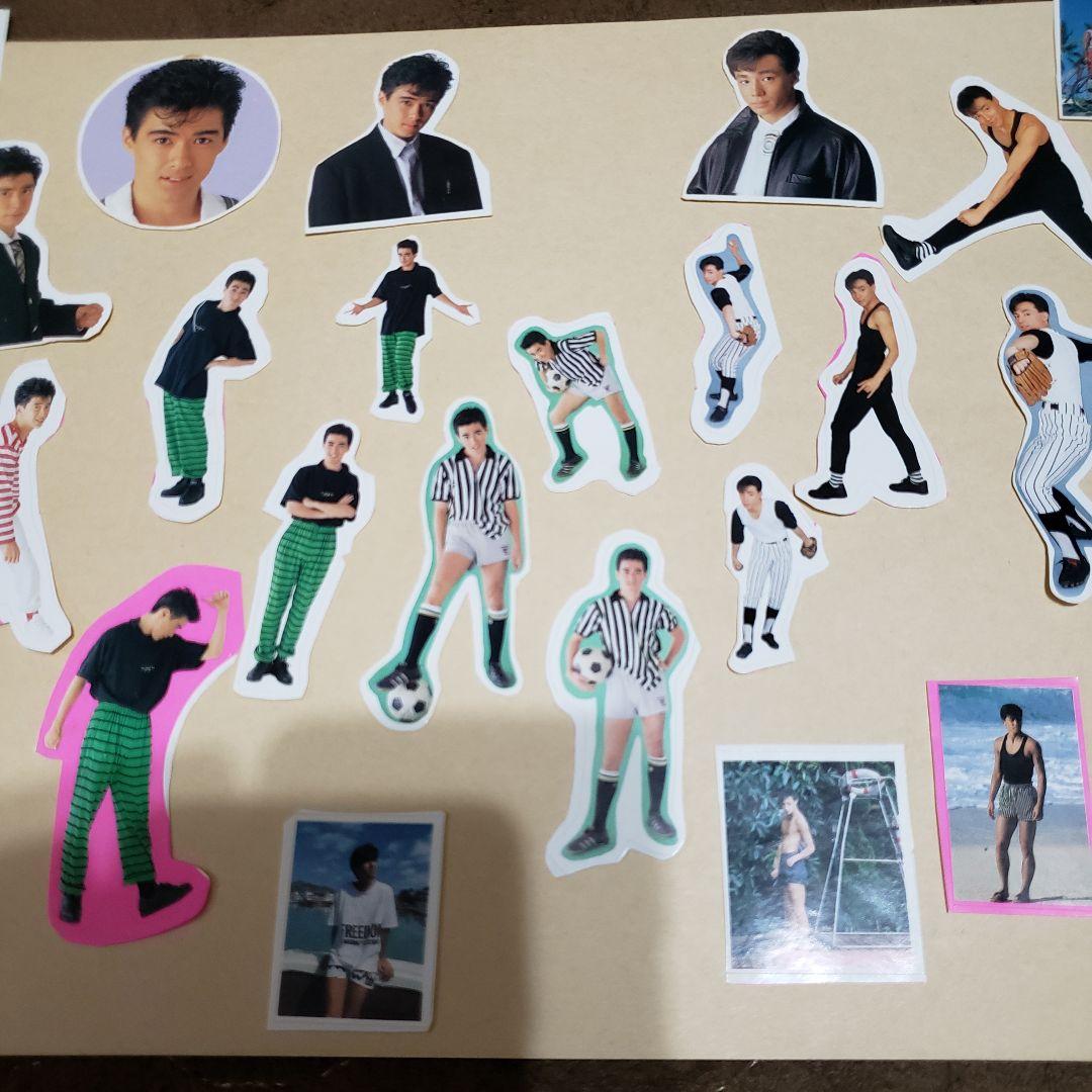 確認　少年隊　切り抜きシール　人