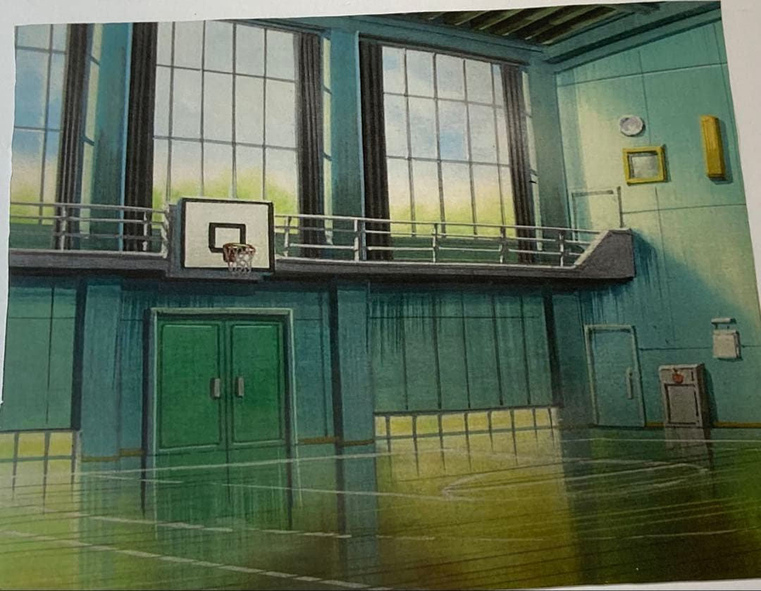 d81 スラムダンクセル画【赤木】動画・背景画付き - メルカリ