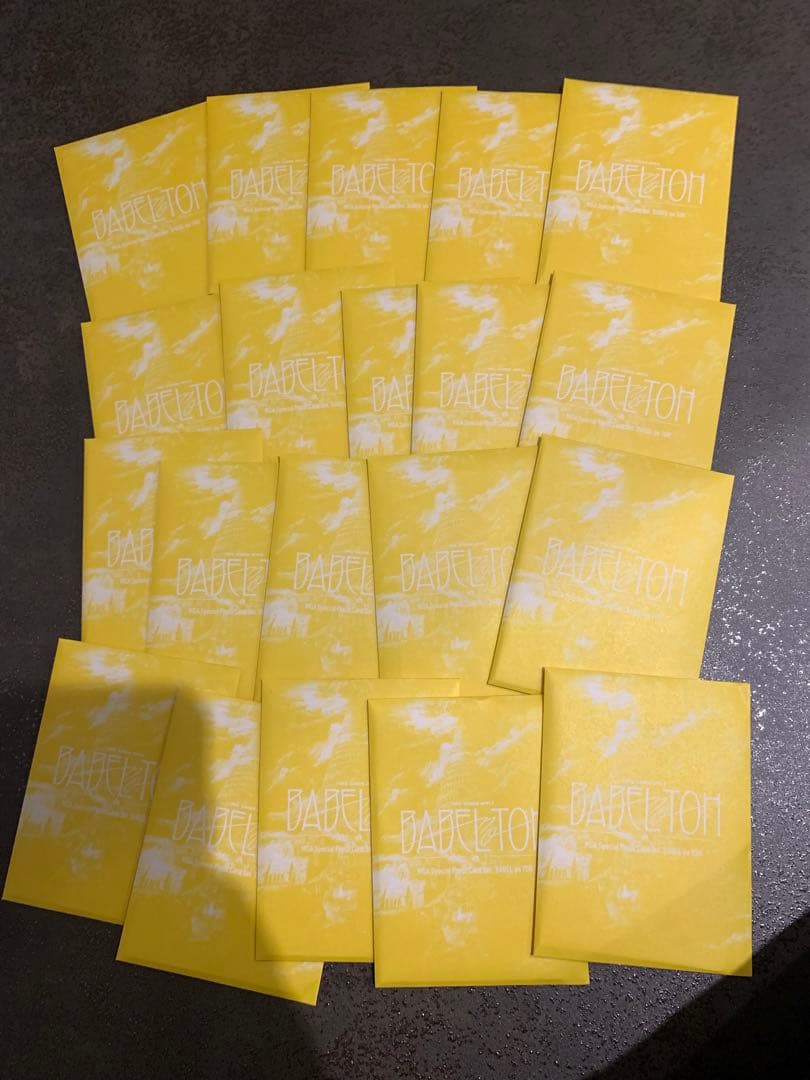 Mrs. GREEN APPLE ミセス　BABEL フォトカード　20点