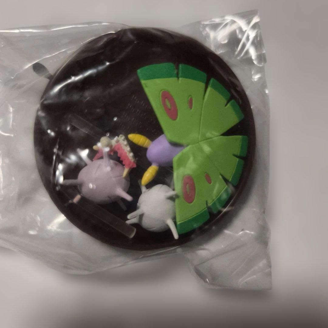 立体ポケモン図鑑　第1集　ケムッソ　カラサリス　アゲハント　マユルド　ドクケイル