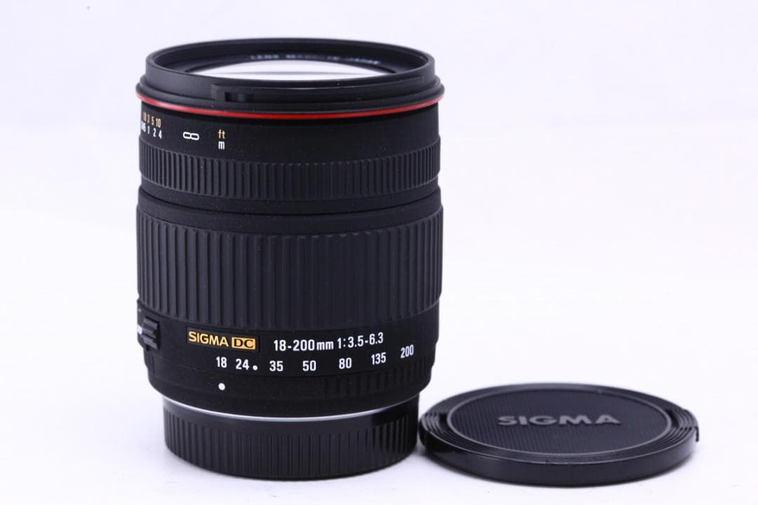 レンズ(ズーム) SIGMA ZOOM 18-200mm F3.5-6.3 DC PENTAX