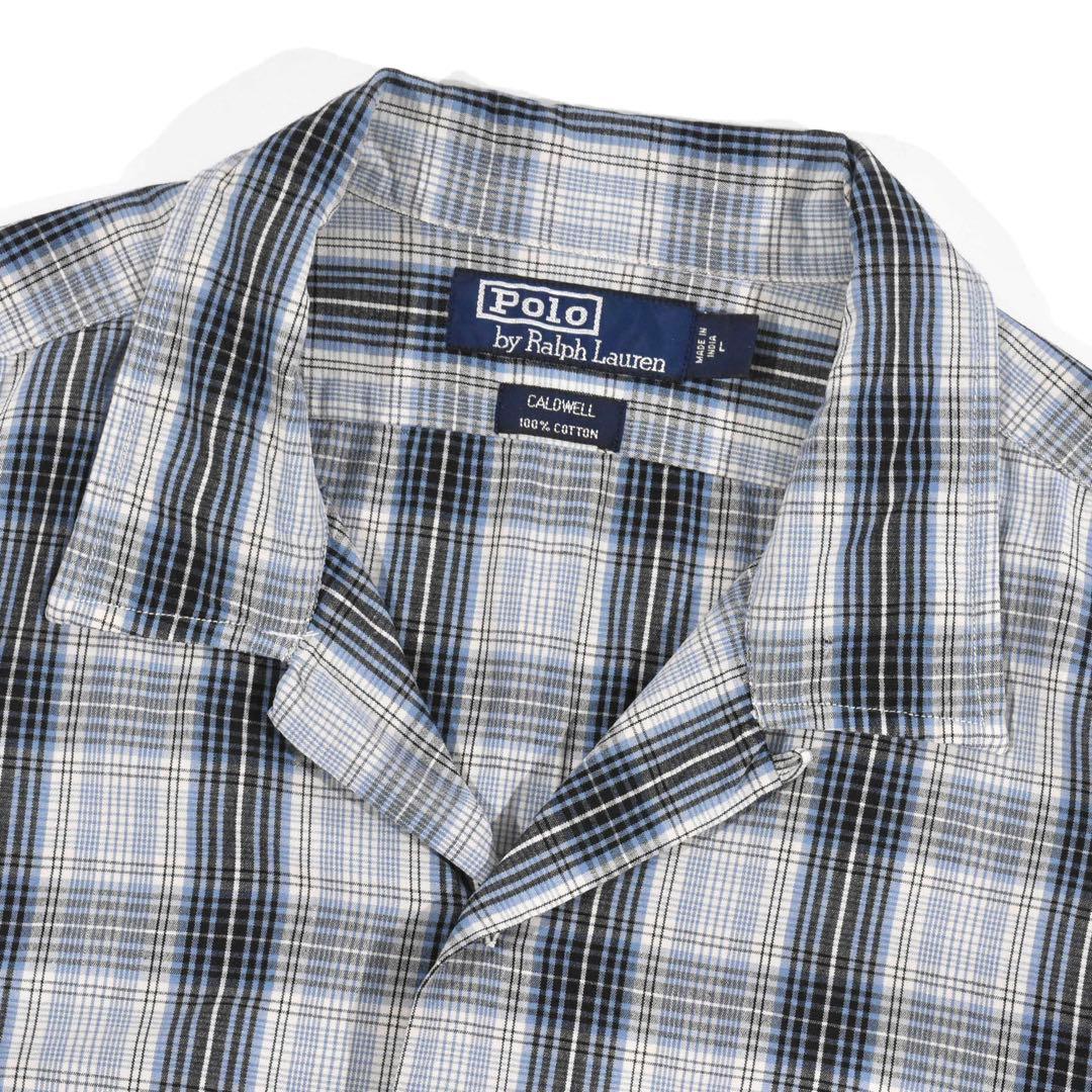 90s Ralph Lauren Shirt CALDWELL 長袖 格子 L - メルカリ