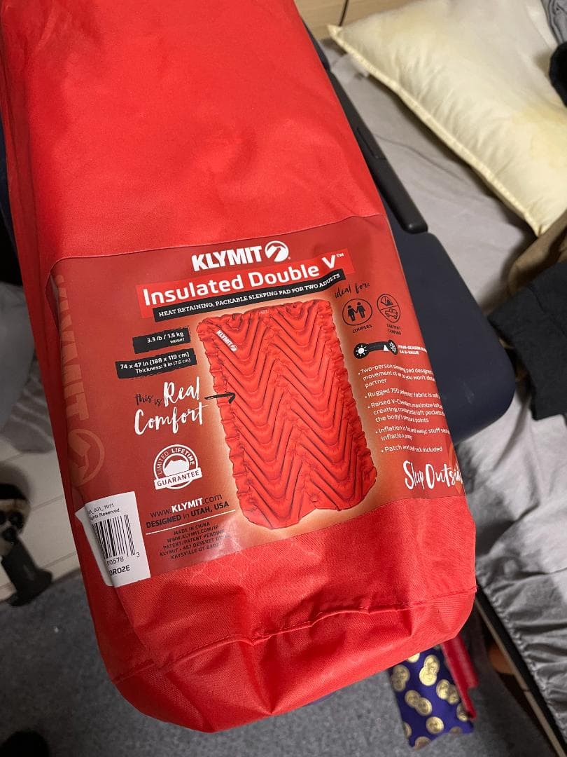 klymit DOUBLE V スリーピングマット