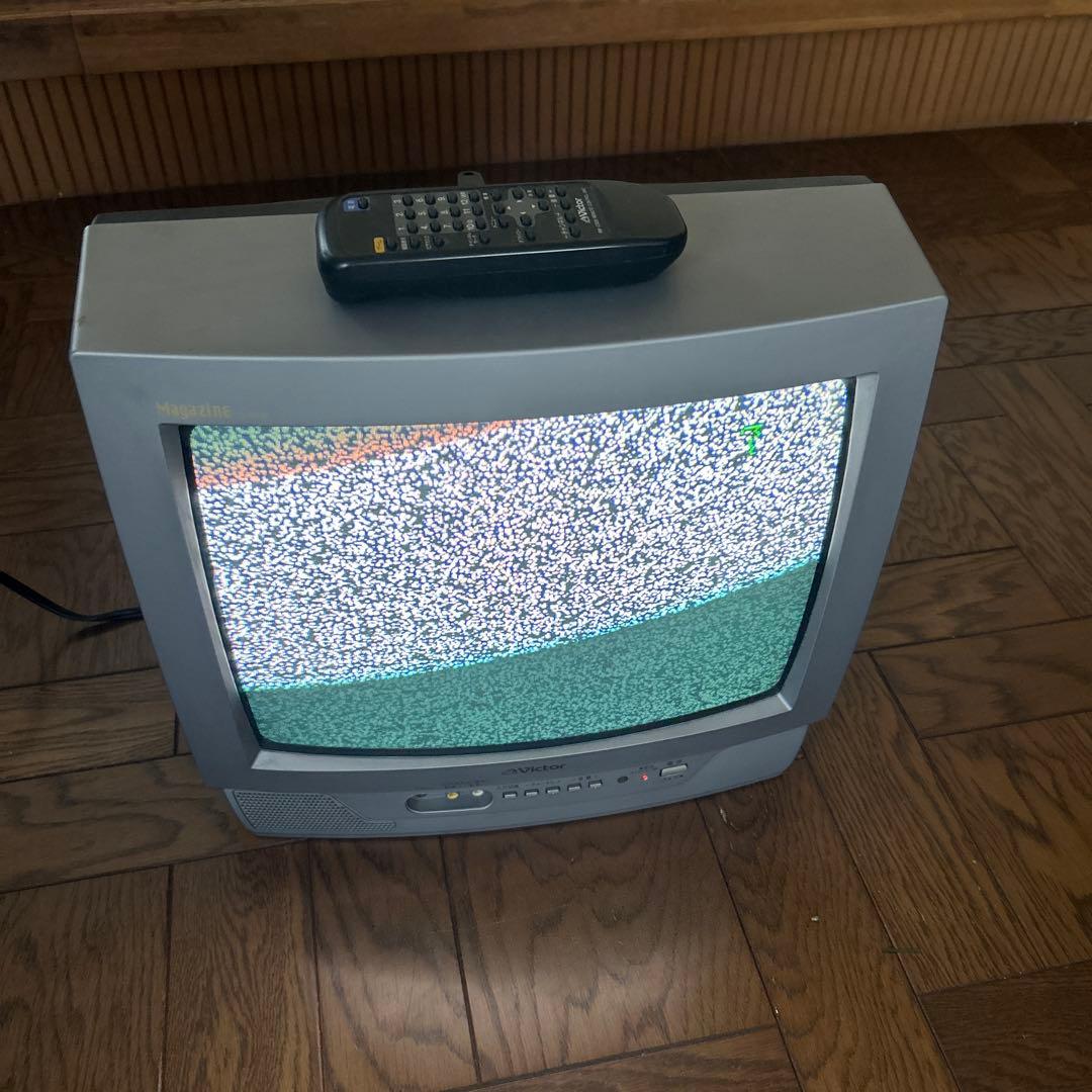 Victor ビクター14型 ブラウン管テレビ - メルカリ