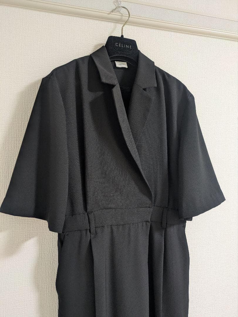 新品未使用 MANOF ブラック 黒 レディース オールインワン Mサイズ