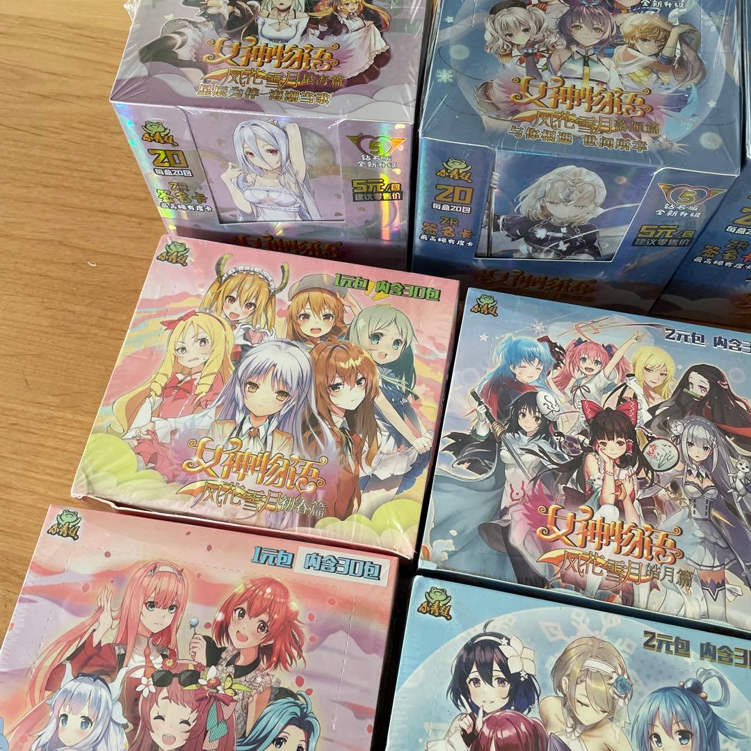 acg 海外 サンクリ 女神物語 女神ストーリー 未開封 ボックス 絶版 引退