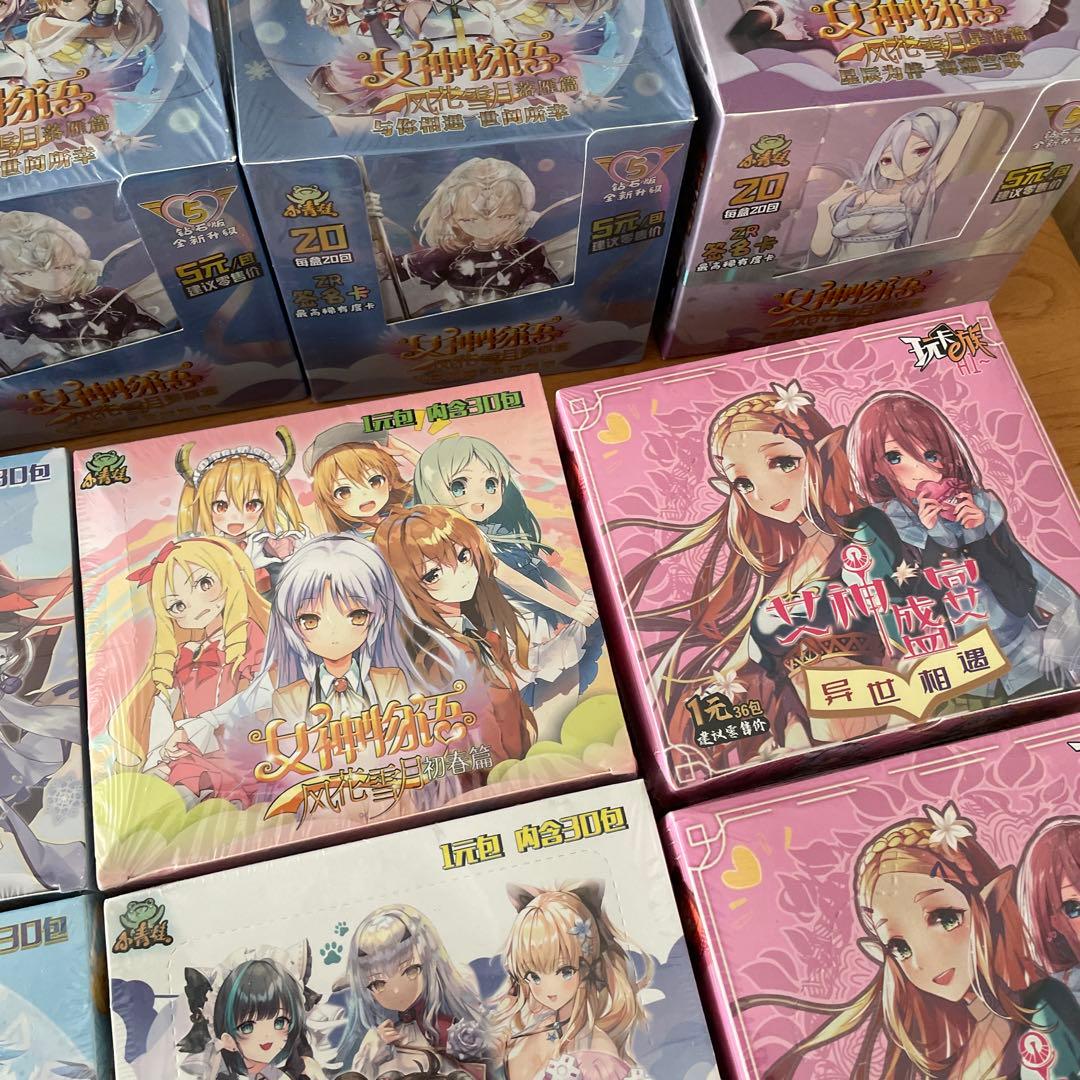 acg 海外 サンクリ 女神物語 女神ストーリー 未開封 ボックス 絶版 引退