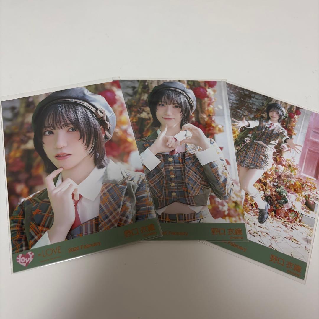 イコラブ 野口衣織 生写真 ラブソングに襲われる アザカ - メルカリ