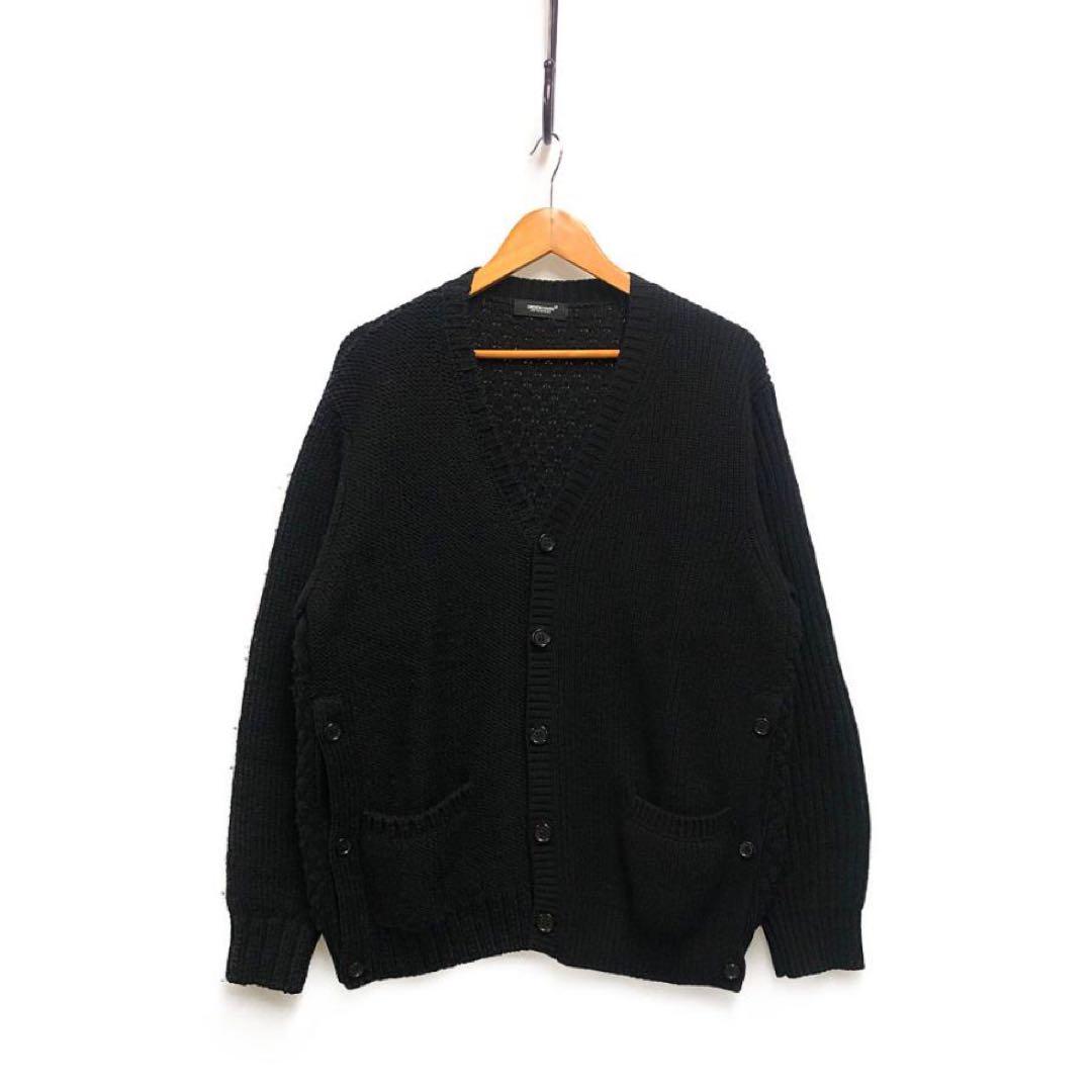 undercover カーディガン 21aw 山田レン TSY 黒 - メルカリ