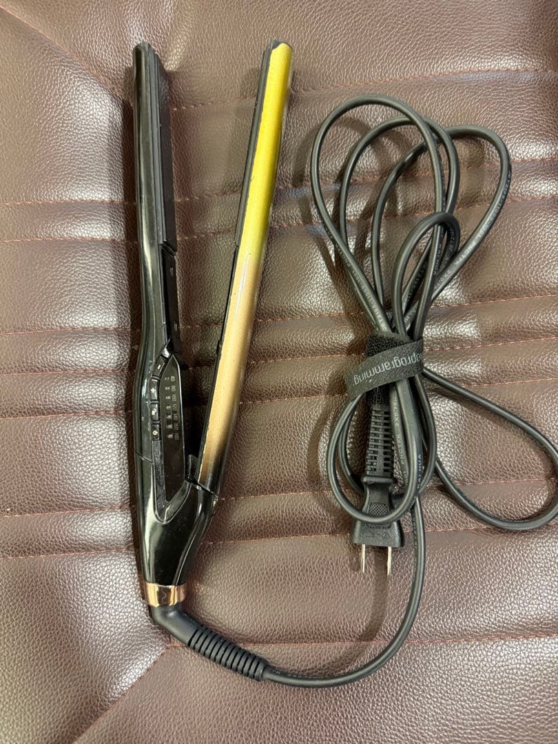 HAIRBEAURON ストレートヘアアイロン ゴールド 楽天市場】ヘアビューロン 107D Plus [ストレート] | HAIRBEAURON 107D