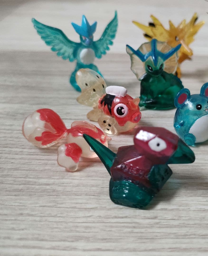 ポケモン クリア素材 ガチャガチャ フィギュア 年代物 平成レトロ