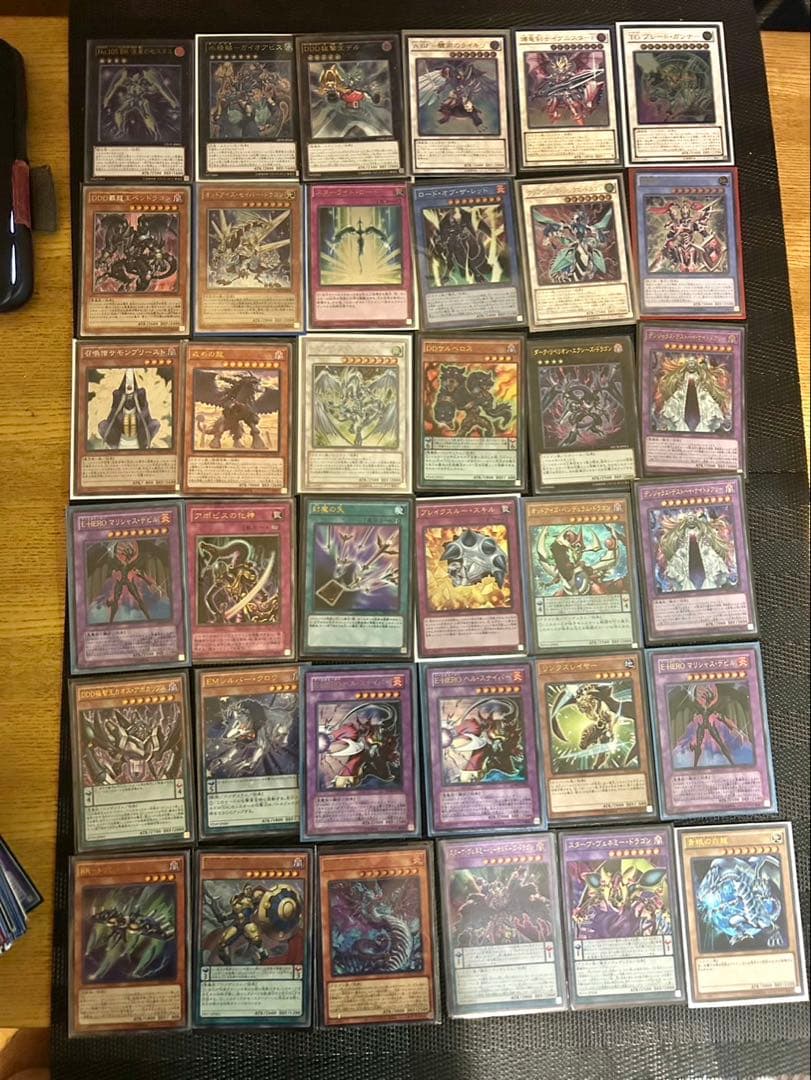 遊戯王引退品。粛清デッキ 合計500枚ほどスーパーレア以上のみ。