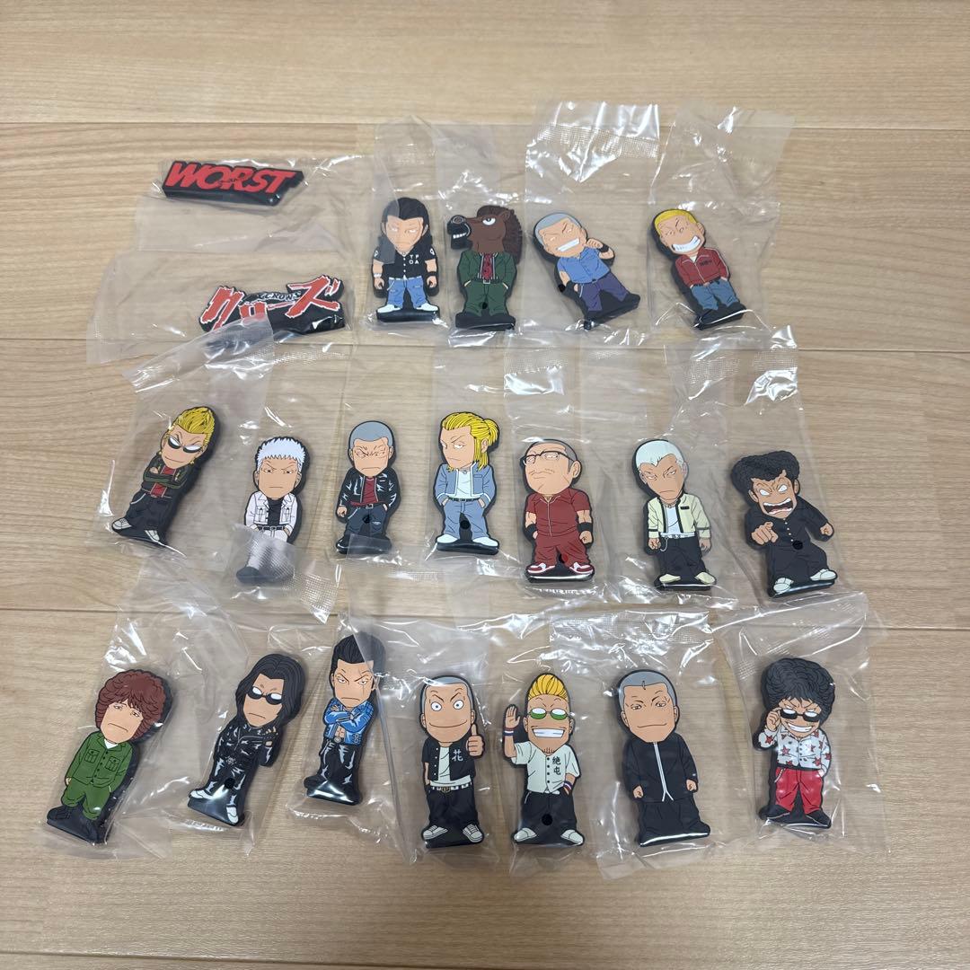 一番くじ クローズ&WORST さすらいの鴉たち I賞 ラバースタンド 全20種