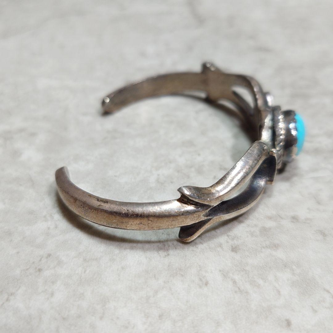 NAVAJO ナバホ F.L.BEGAY ターコイズバングル SILVER925