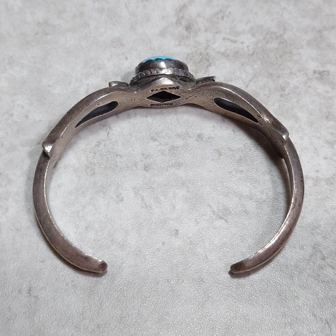 NAVAJO ナバホ F.L.BEGAY ターコイズバングル SILVER925