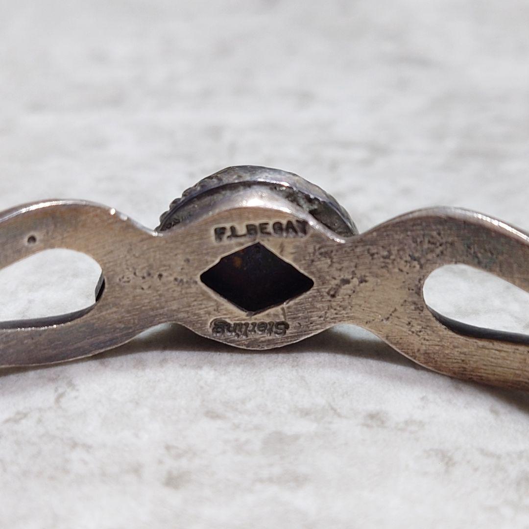 NAVAJO ナバホ F.L.BEGAY ターコイズバングル SILVER925