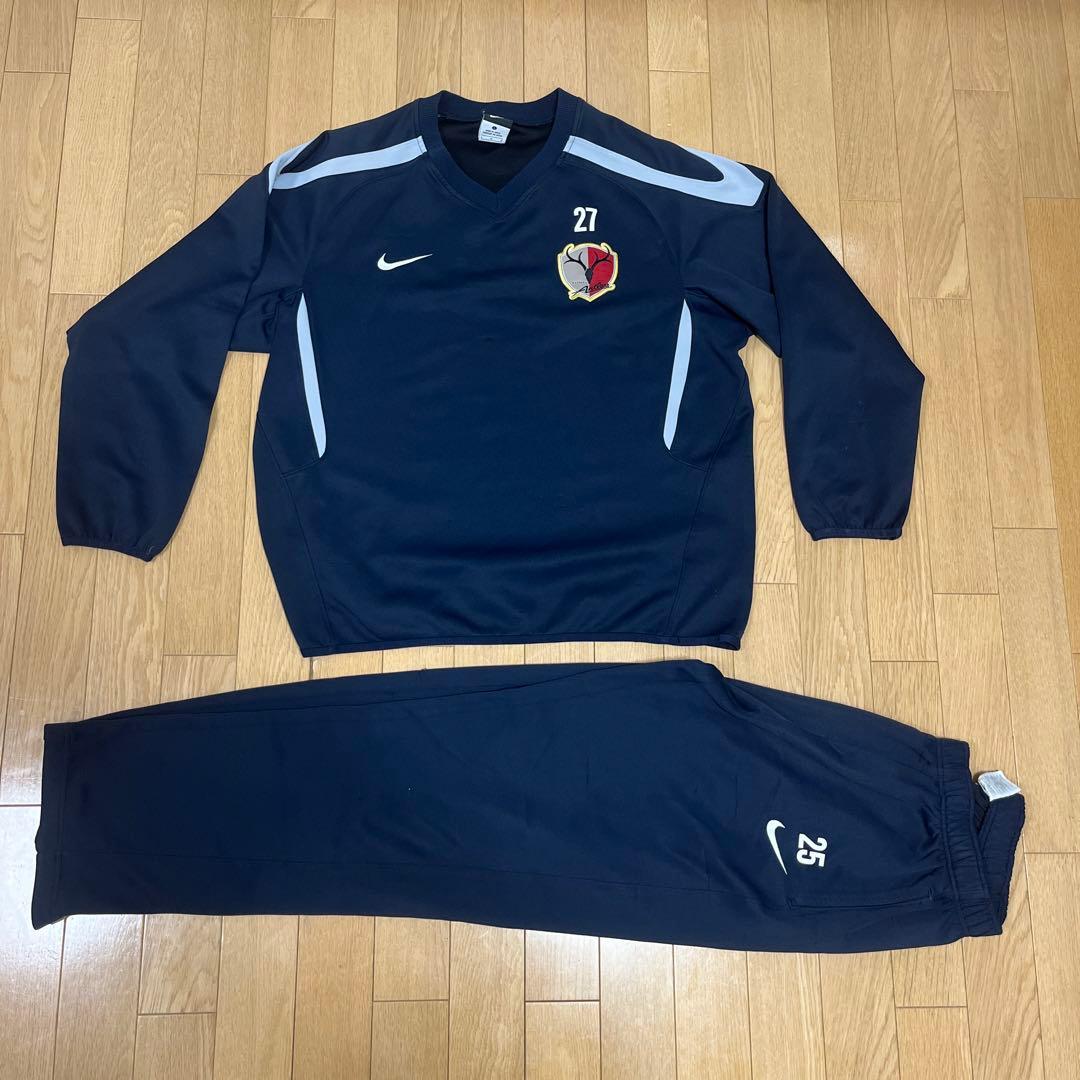 鹿島アントラーズNike ジャージ上下支給品トレーニングウェアXL ナイキ