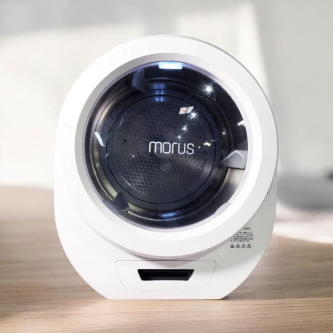 美品！ Morus Zero モルス ゼロ 小型衣類乾燥機 2022年製 レビュー】卓上に簡単設置・手持ち移動可能な超小型乾燥機「Morus Zero