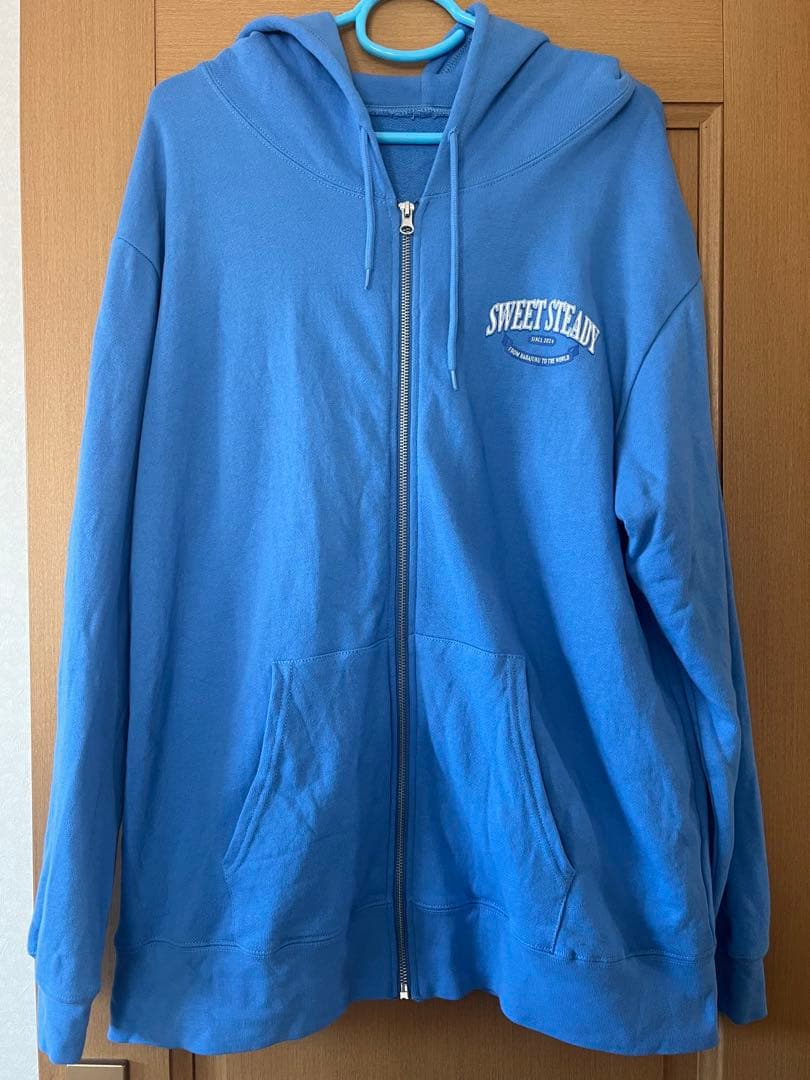 奥田彩友 推しアピ ユニフォーム パーカー SWEETSTEADY すいすて