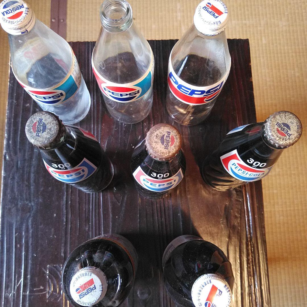 80s,90s,ペプシ,pepsiビンテージボトル10本セット❗