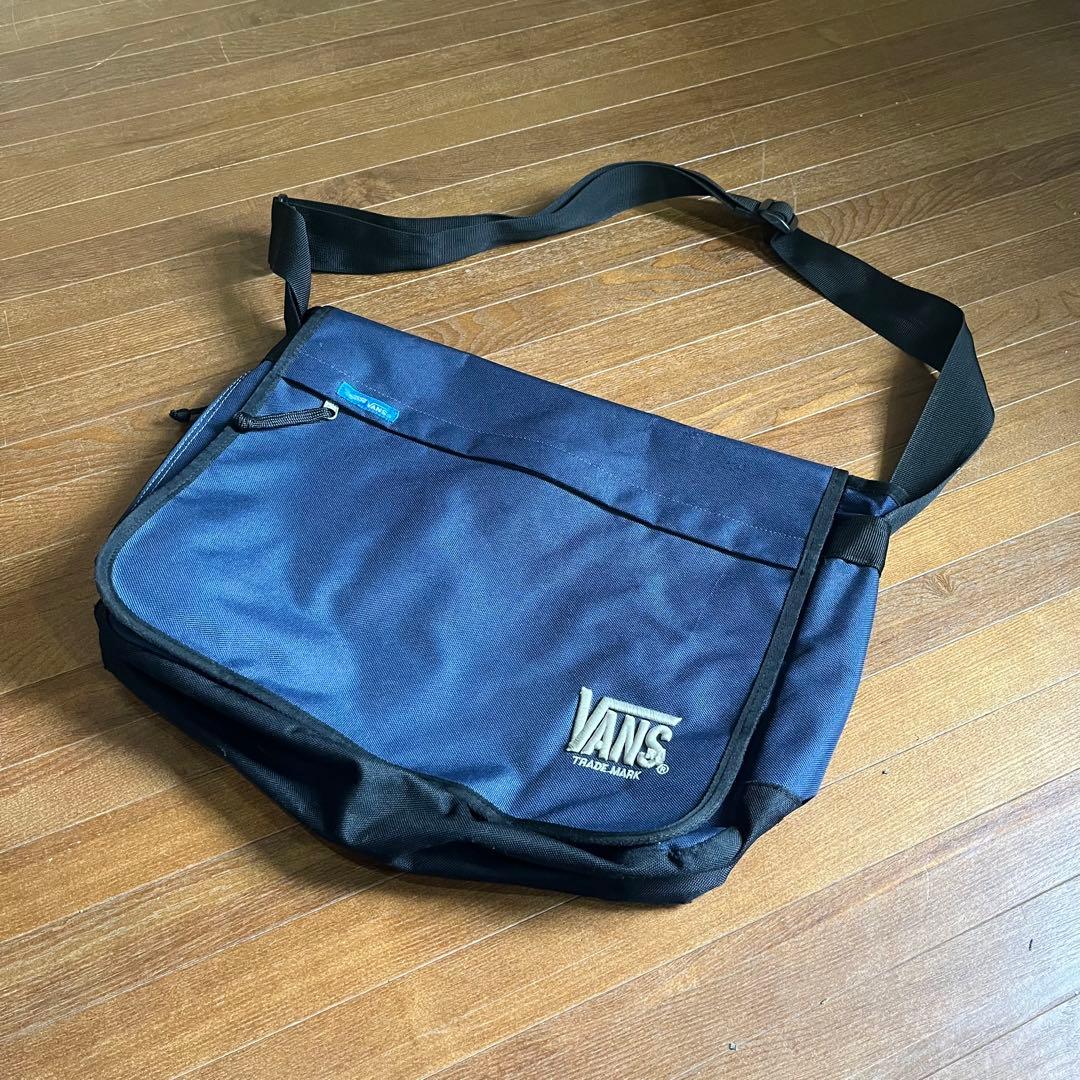 アンティーク】VANS/バンズ ショルダーバッグ ビンテージ ネイビー