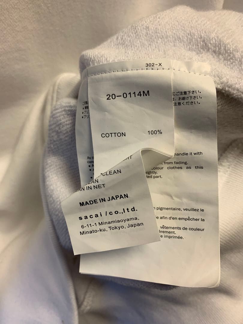 正規 20AW sacai サカイ アインシュタイン パーカー - メルカリ