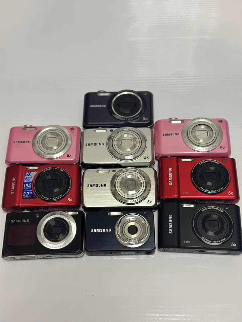 SAMSUNG10台 デジカメラ まとめ【動作未確認ジャンク扱】 - メルカリ