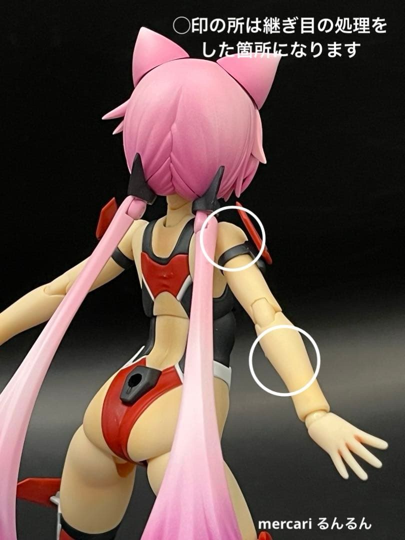 フレームアームズ・ガール スティレットSwimsuit Ver.塗装完成品②