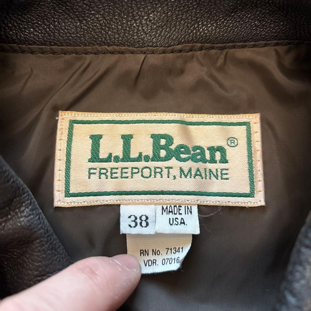 L.L.BEAN / 80's ～ A-2 LEATHER JACKET