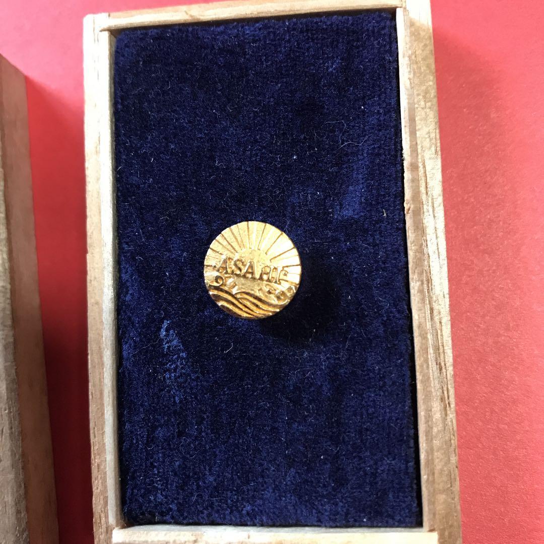 アサヒビール 純金バッチ - メルカリ