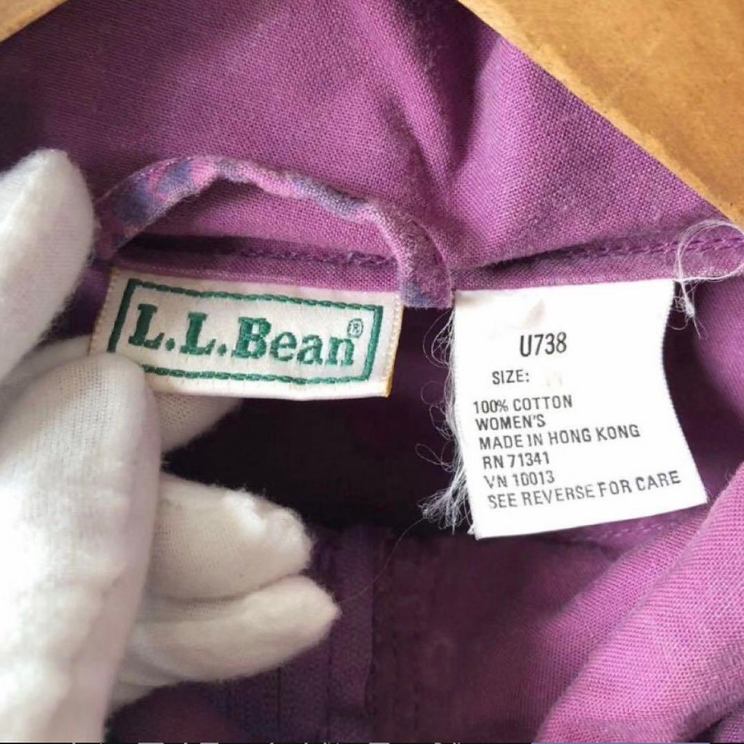 L.L.Bean Cotton Anorak 80〜90s 象形柄