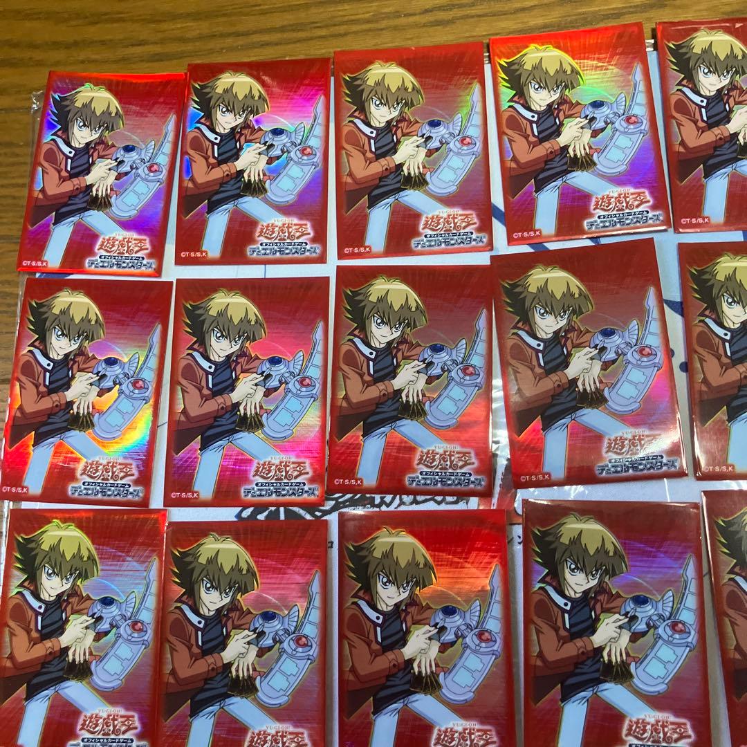 遊戯王 スリーブ 遊城十代 オシリスレッドサプライ - メルカリ