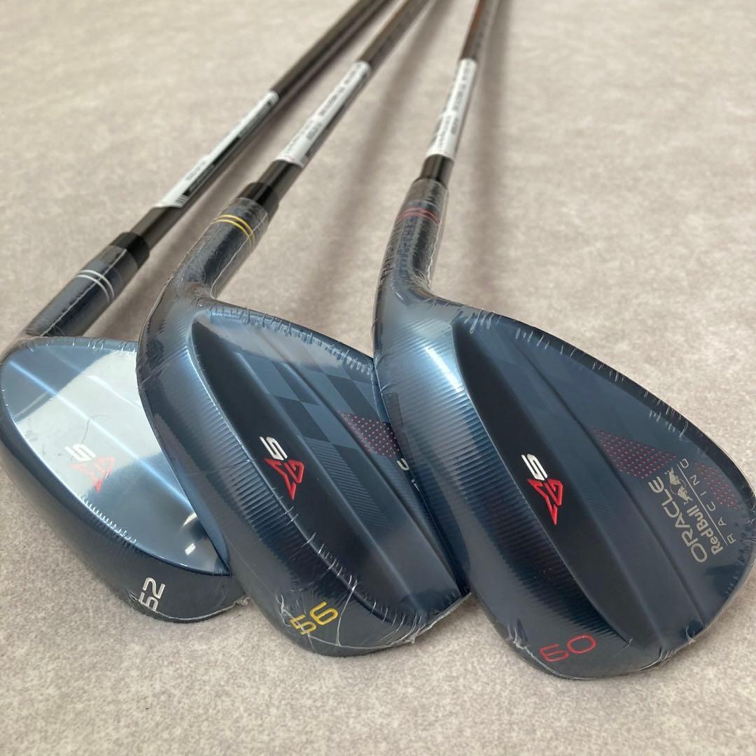 新品 テーラーメイド レッドブル限定コラボ ウェッジ 52、56、60度3本